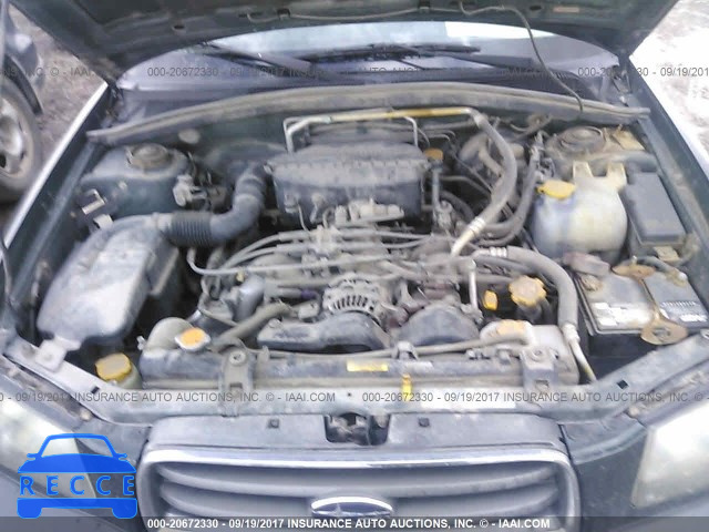 2004 Subaru Forester 2.5X JF1SG63654G719495 зображення 9