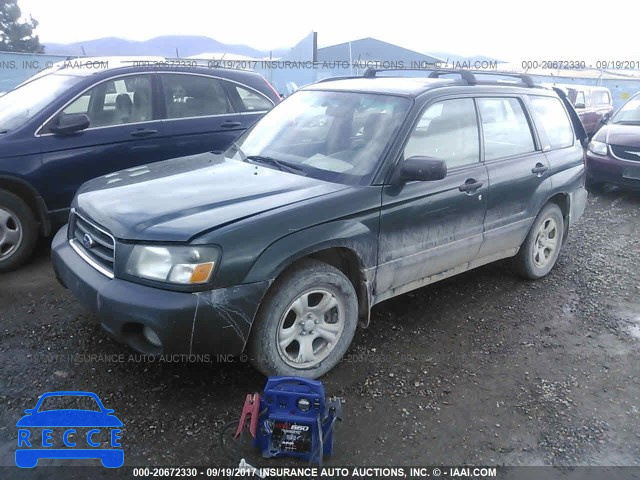 2004 Subaru Forester 2.5X JF1SG63654G719495 зображення 1