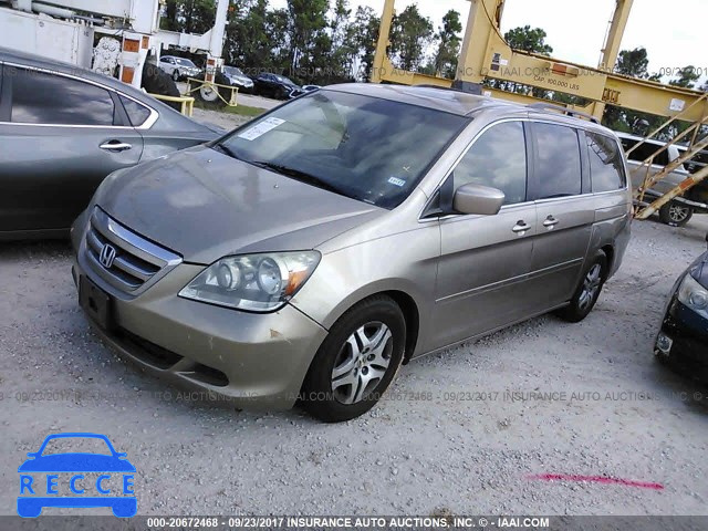 2005 Honda Odyssey 5FNRL386X5B037719 image 1