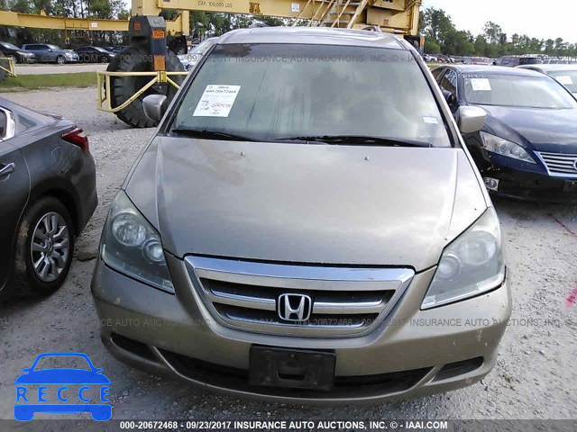 2005 Honda Odyssey 5FNRL386X5B037719 зображення 5
