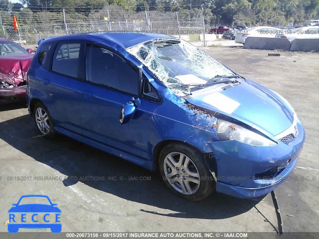 2007 HONDA FIT S JHMGD38657S032971 image 0