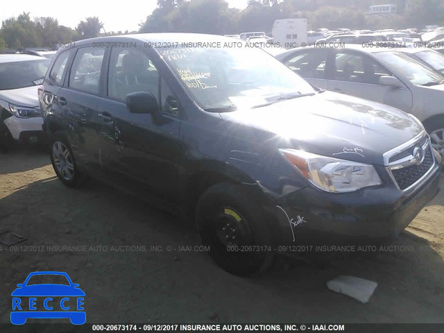 2014 SUBARU FORESTER 2.5I JF2SJAAC2EH427243 Bild 0