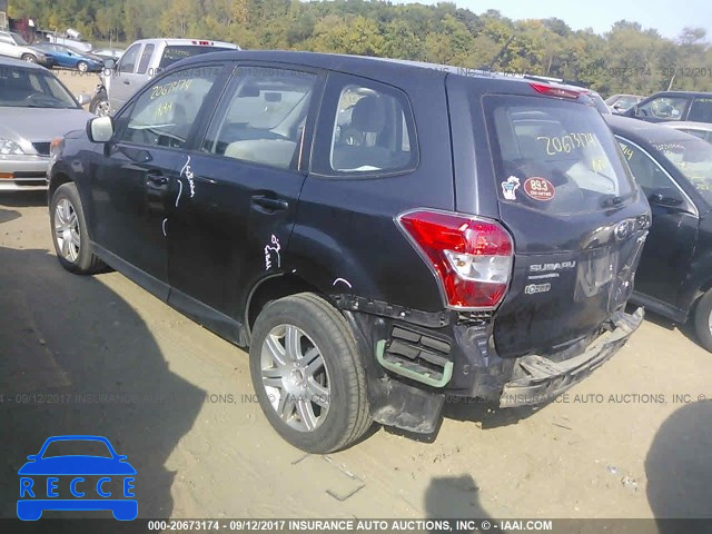 2014 SUBARU FORESTER 2.5I JF2SJAAC2EH427243 зображення 2