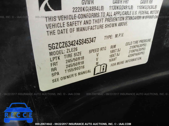 2004 Saturn VUE 5GZCZ63424S845347 image 8