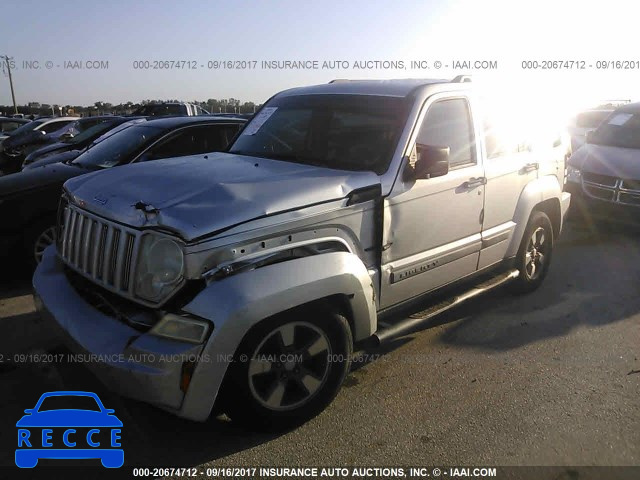 2008 Jeep LIBERTY SPORT 1J8GP28K48W235059 зображення 1