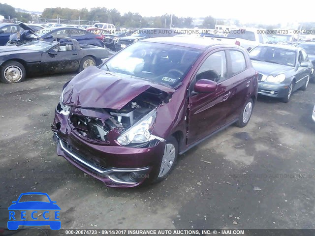 2017 MITSUBISHI MIRAGE ES ML32A3HJ8HH018976 image 1