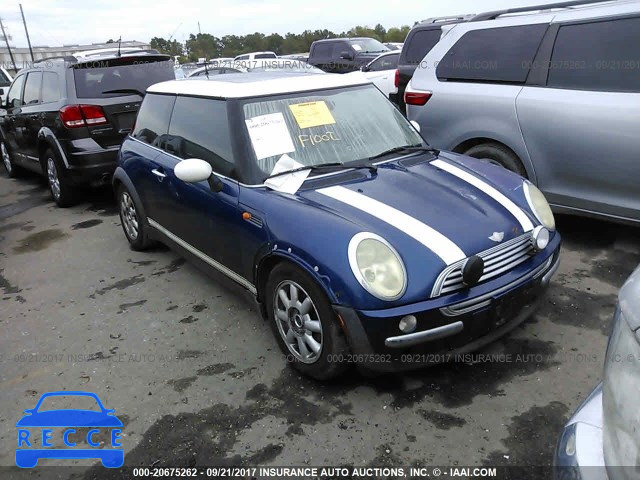 2004 Mini Cooper WMWRC33454TJ58527 image 0