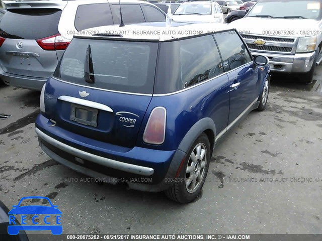 2004 Mini Cooper WMWRC33454TJ58527 image 3