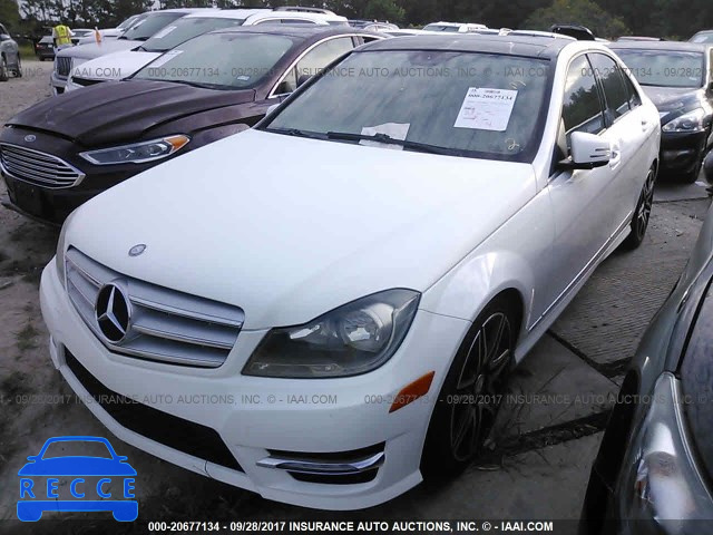 2013 Mercedes-benz C WDDGF4HBXDA771596 зображення 1