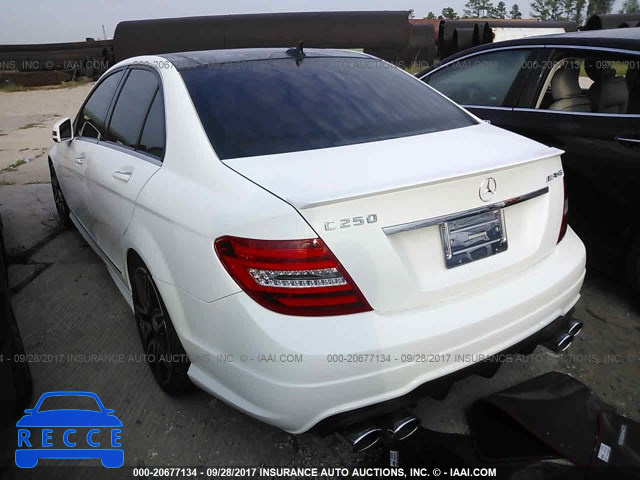 2013 Mercedes-benz C WDDGF4HBXDA771596 зображення 2