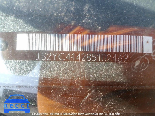 2008 Suzuki SX4 JS2YC414285102469 image 8