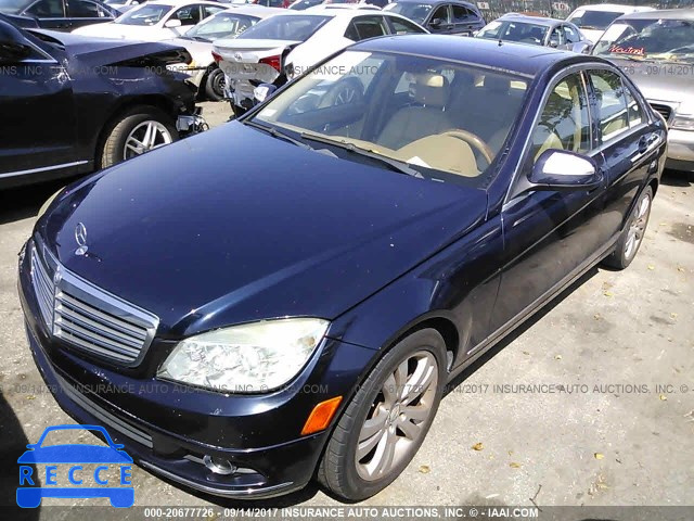 2008 Mercedes-benz C WDDGF54X08R010655 image 1