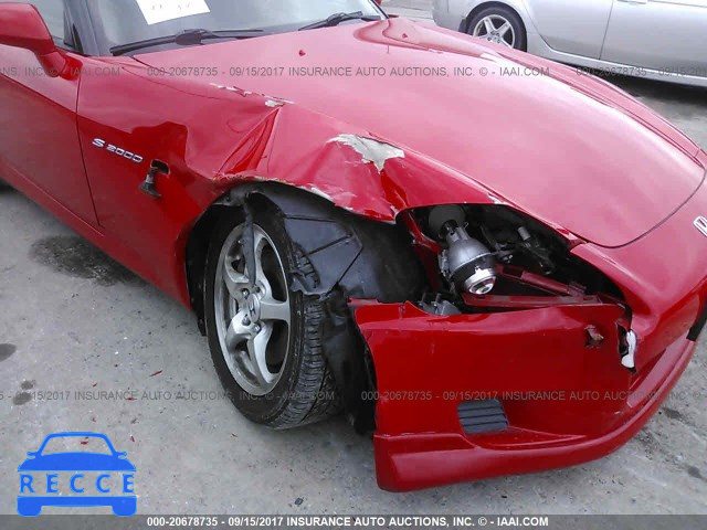 2000 Honda S2000 JHMAP1142YT001585 image 5