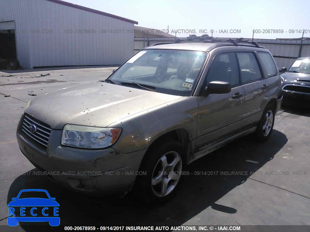 2008 SUBARU FORESTER JF1SG63618H700801 image 1