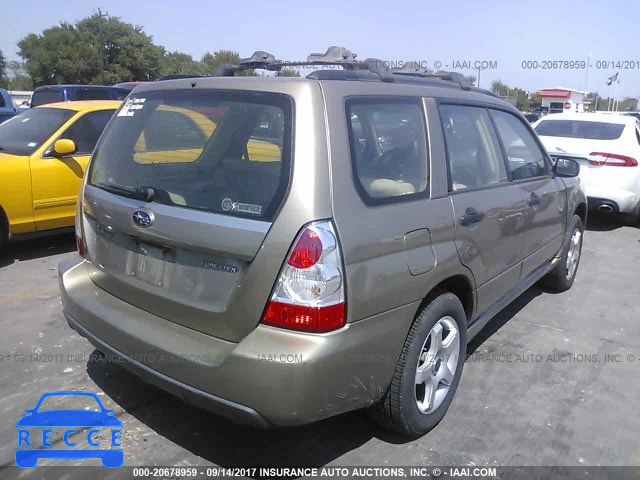 2008 SUBARU FORESTER JF1SG63618H700801 image 3