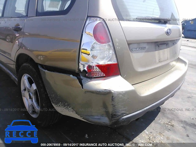 2008 SUBARU FORESTER JF1SG63618H700801 image 5