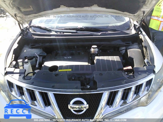 2009 NISSAN MURANO JN8AZ18W49W200211 зображення 9