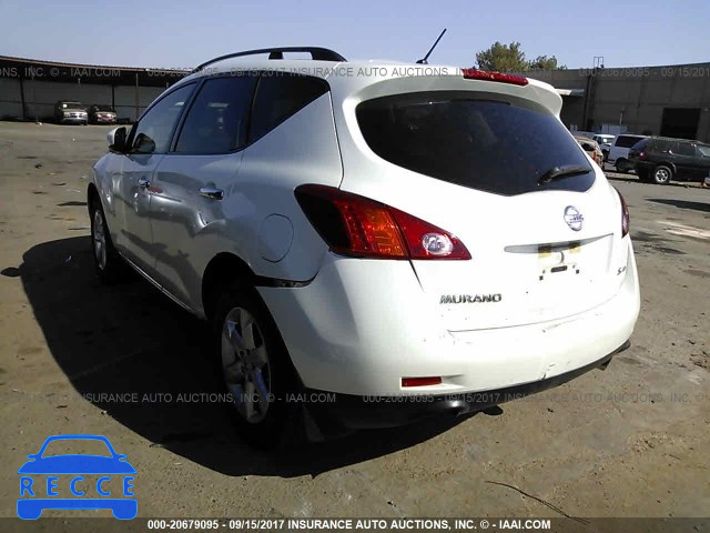 2009 NISSAN MURANO JN8AZ18W49W200211 зображення 2