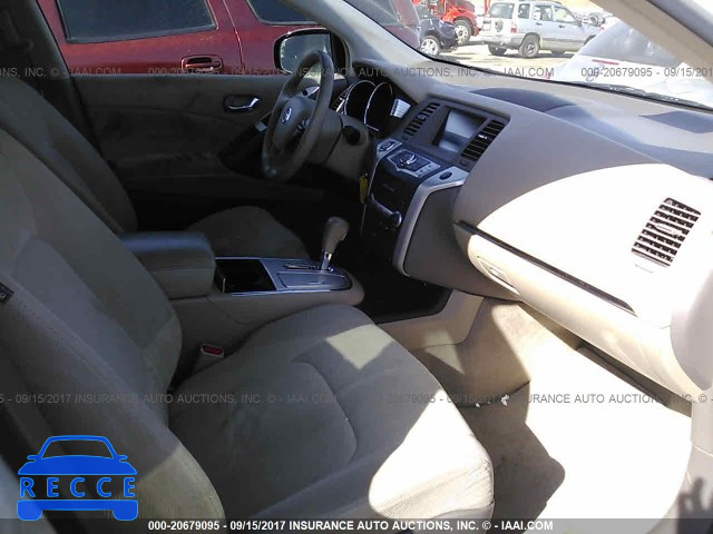2009 NISSAN MURANO JN8AZ18W49W200211 зображення 4