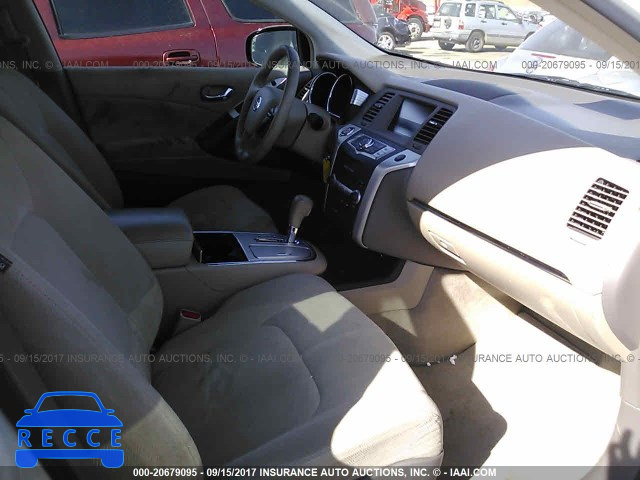 2009 NISSAN MURANO JN8AZ18W49W200211 image 4