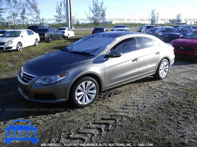 2012 Volkswagen CC WVWMP7AN8CE543331 зображення 1