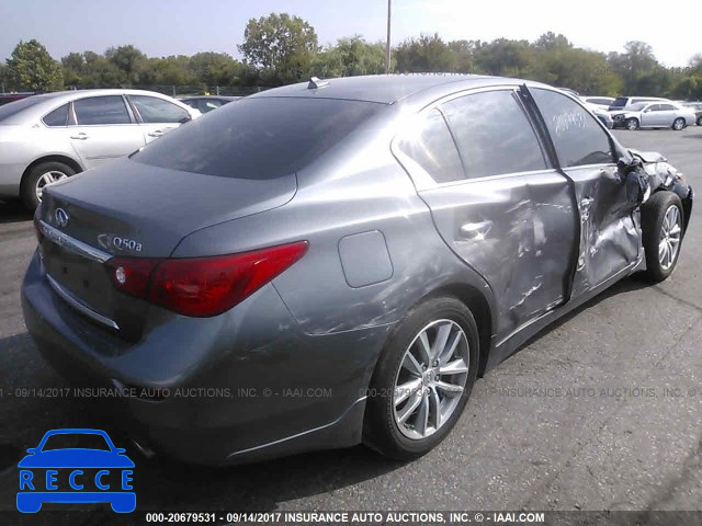 2014 Infiniti Q50 PREMIUM/SPORT JN1BV7ARXEM694666 Bild 3