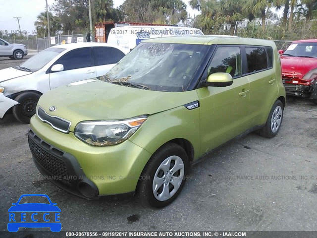 2015 KIA Soul KNDJN2A29F7756492 зображення 1