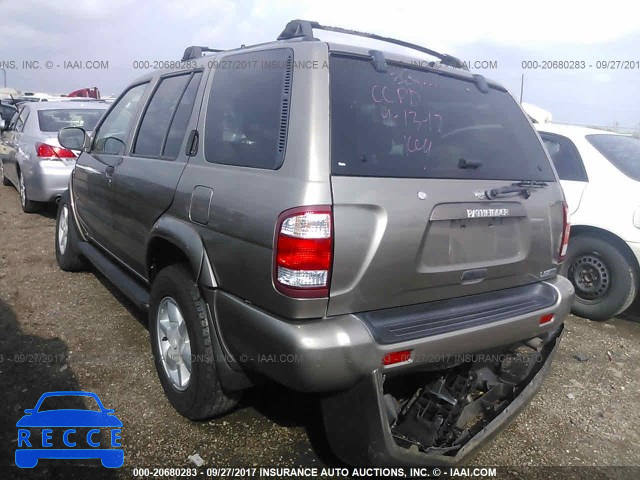 2001 Nissan Pathfinder LE/SE/XE JN8DR09X61W579814 image 2