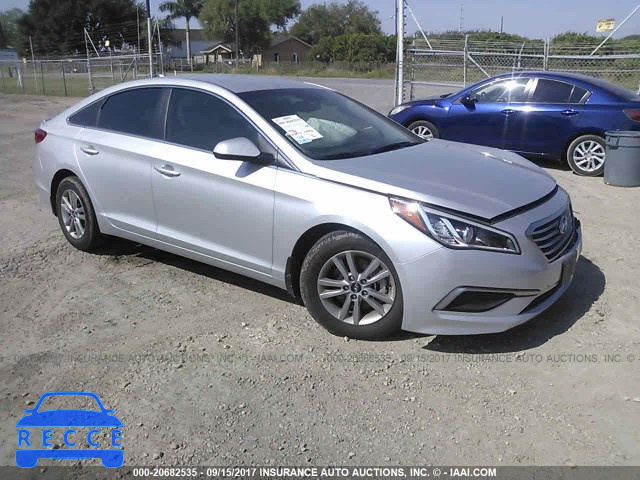 2017 HYUNDAI SONATA 5NPE24AF6HH456321 зображення 0