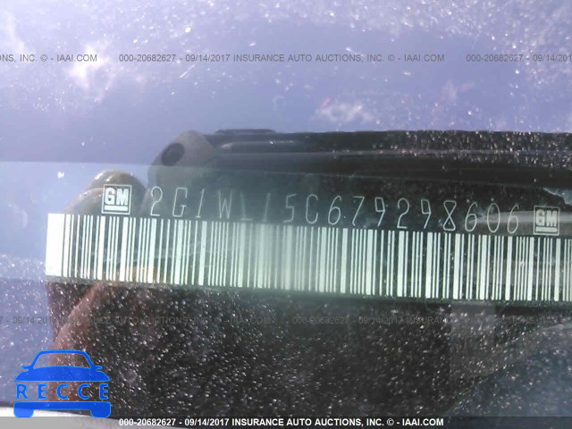 2007 Chevrolet Monte Carlo SS 2G1WL15C679298606 Bild 8
