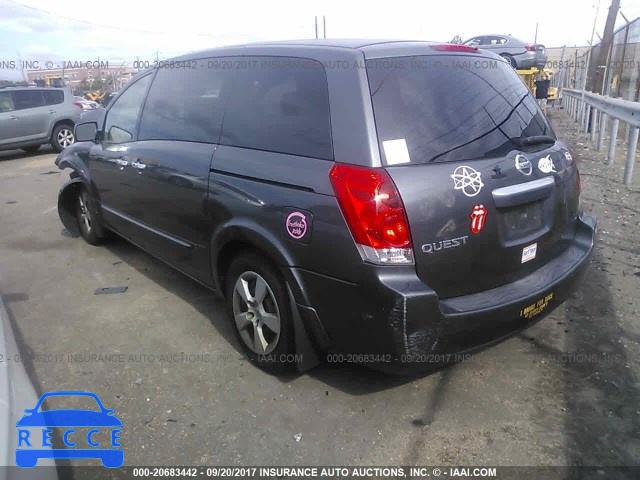 2008 NISSAN QUEST 5N1BV28U28N122995 Bild 2