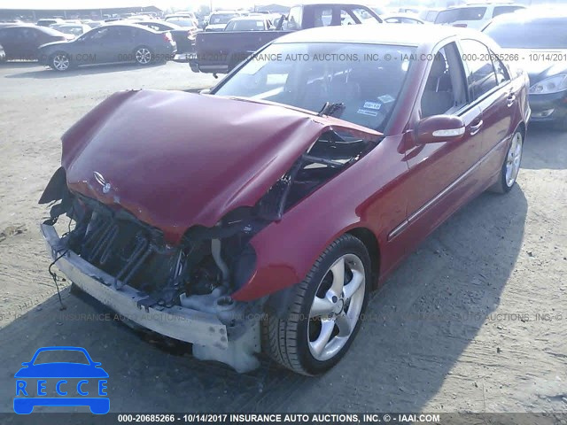 2004 Mercedes-benz C WDBRF64J04F495832 image 1