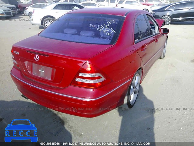 2004 Mercedes-benz C WDBRF64J04F495832 image 3