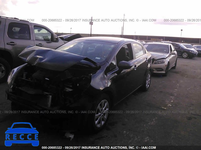 2014 KIA RIO LX KNADM4A34E6385943 image 1