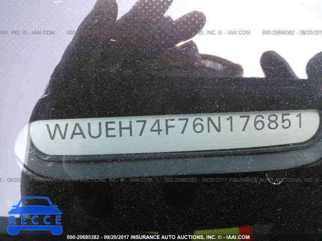 2006 Audi A6 S-LINE 3.2 QUATTRO WAUEH74F76N176851 image 8