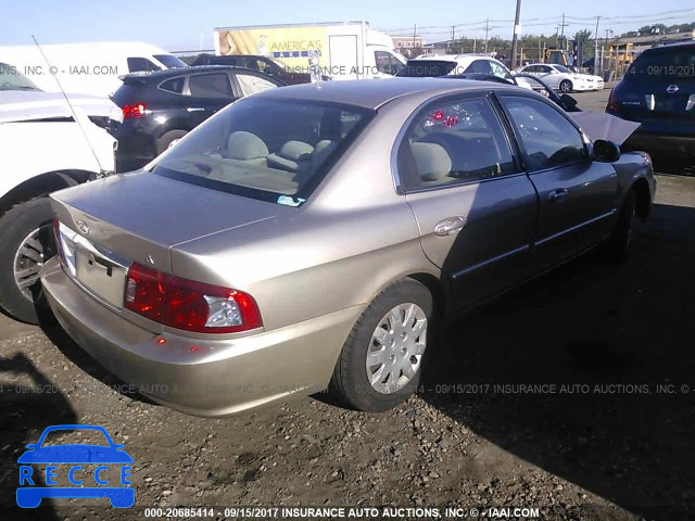 2004 KIA OPTIMA KNAGD126345296390 image 3