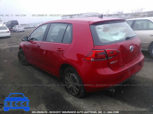 2016 Volkswagen Golf 3VW217AU0GM043113 image 2
