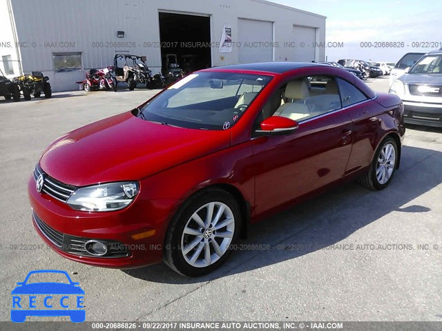 2012 Volkswagen EOS WVWBW7AH2CV014591 зображення 1