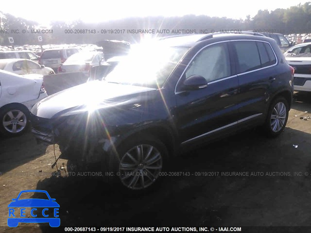 2012 Volkswagen Tiguan WVGAV7AX3CW561638 зображення 1