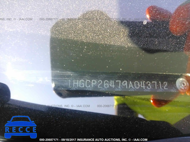 2009 Honda Accord 1HGCP26479A043712 image 8