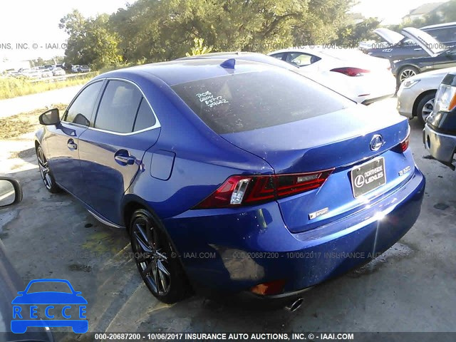 2016 Lexus IS JTHBE1D22G5026204 image 2