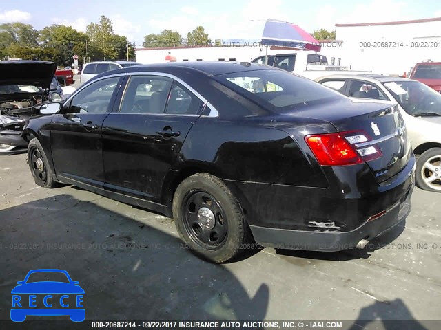 2013 Ford Taurus POLICE INTERCEPTOR 1FAHP2M84DG144874 зображення 2