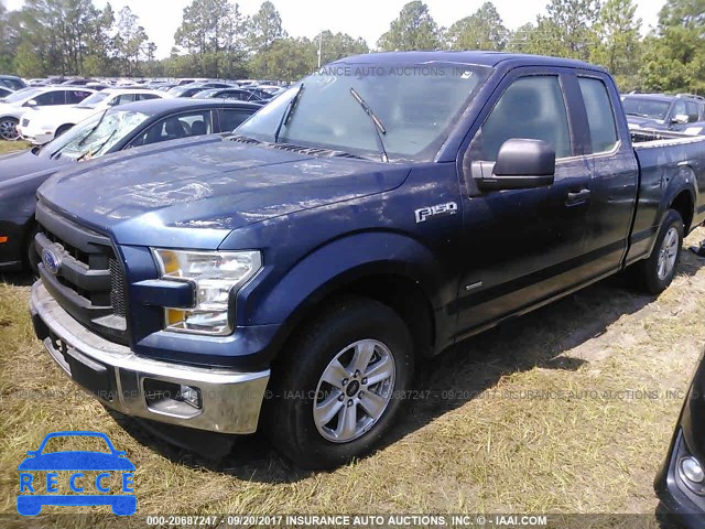 2016 Ford F150 SUPER CAB 1FTEX1CP3GKF40831 image 1