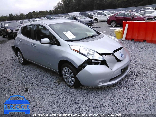 2015 Nissan Leaf S/SV/SL 1N4AZ0CPXFC316523 Bild 0