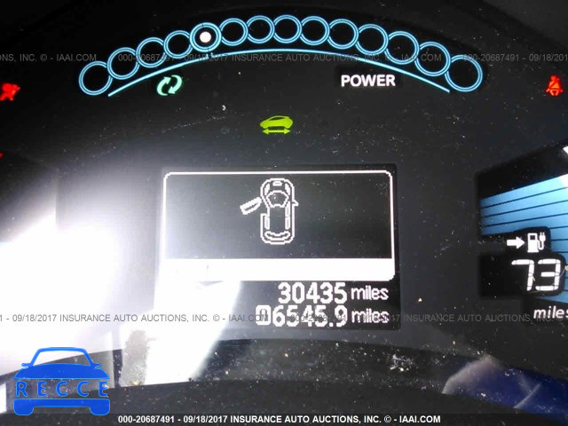 2015 Nissan Leaf S/SV/SL 1N4AZ0CPXFC316523 зображення 6