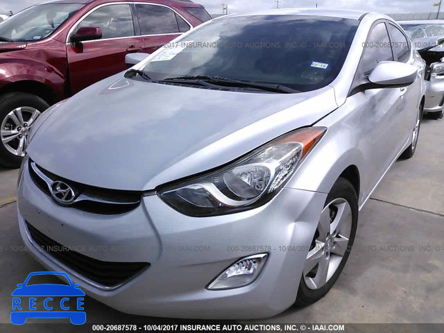 2012 Hyundai Elantra KMHDH4AE6CU339947 image 1