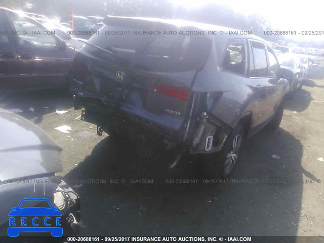 2016 HONDA PILOT EXL 5FNYF6H55GB074384 image 3