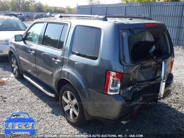 2013 Honda Pilot 5FNYF4H9XDB046681 image 2