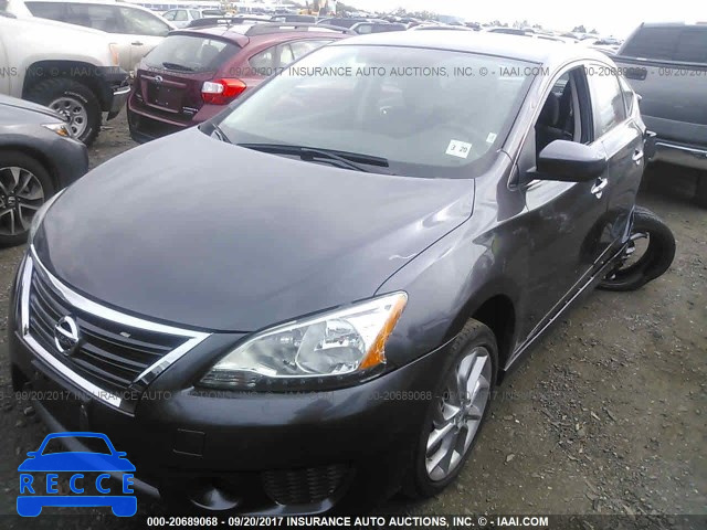 2014 Nissan Sentra 3N1AB7AP8EY322209 зображення 1