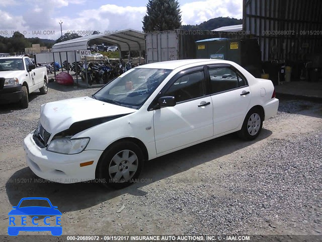 2003 Mitsubishi Lancer ES JA3AJ26E03U009003 image 1